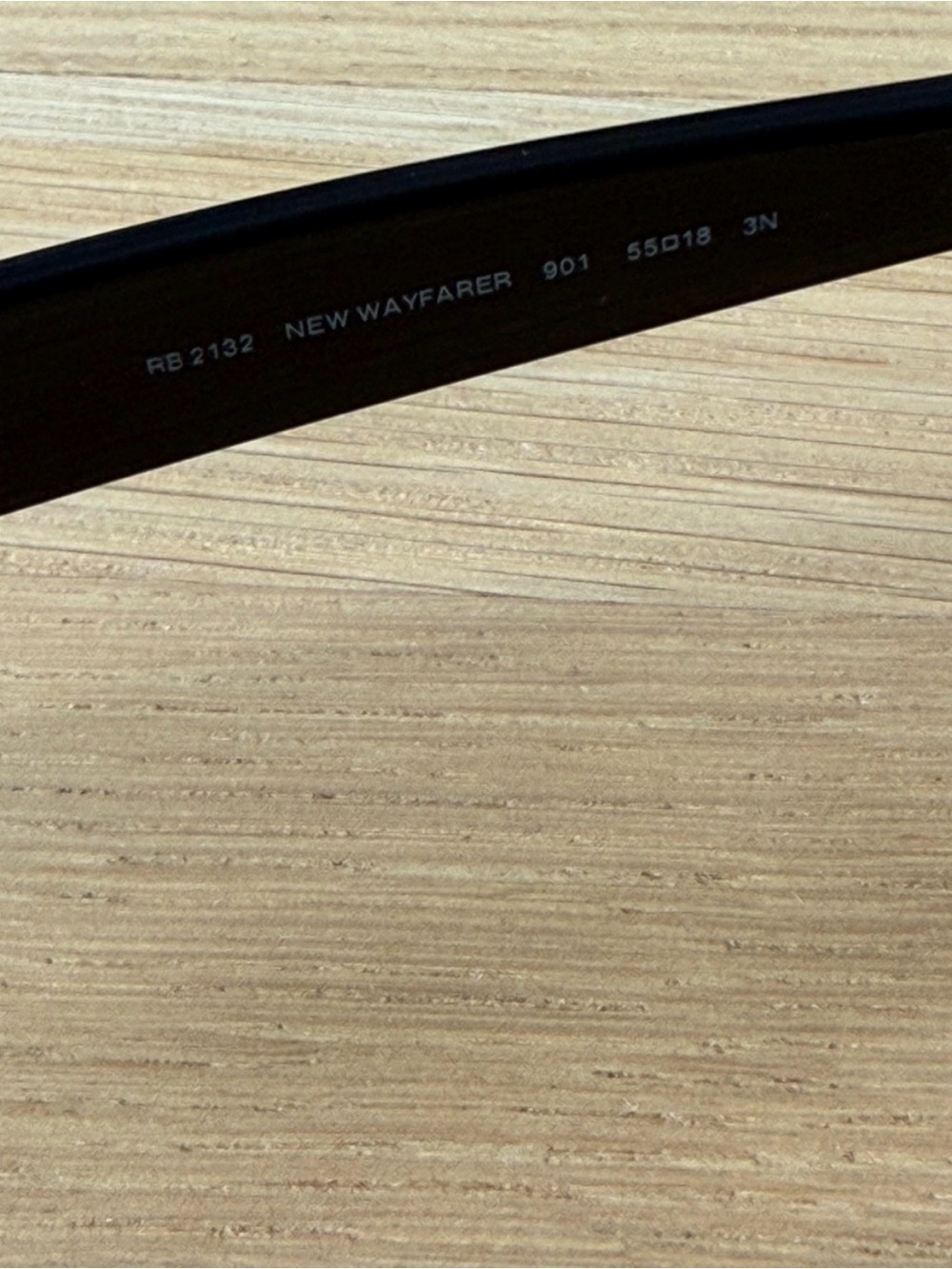 Ray-Ban Black Frame with Dark Green Lenses Sunglasses - Picture 5 of 6